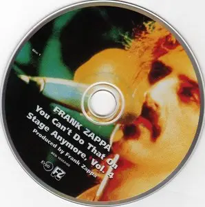 Frank Zappa - You Can't Do That On Stage Anymore. Vol. 1-6 [Purple Box] (1995) {Rykodisc} [combined re-up]