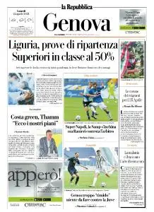 la Repubblica Genova - 12 Aprile 2021