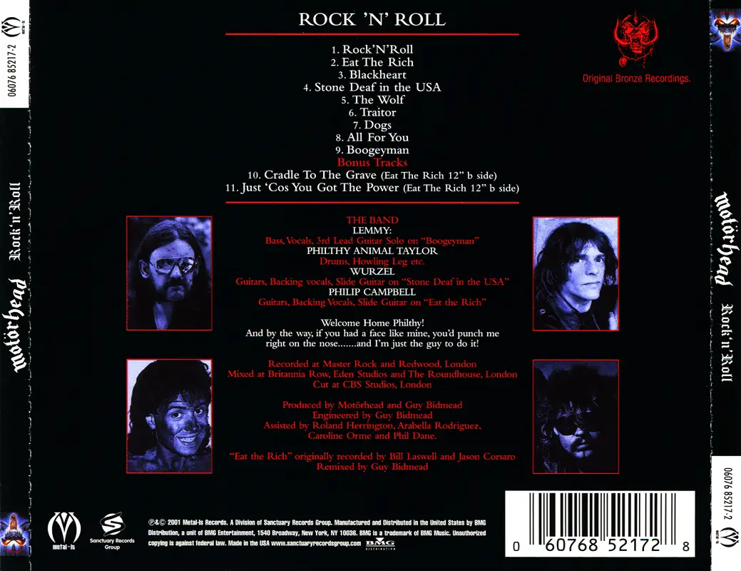 Motörhead - Rock 'N' Roll (1987) .