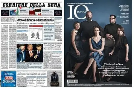 Il Corriere della Sera (30-11-13) + Io Donna
