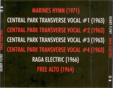 Henry Flynt - Raga Electric (2002)