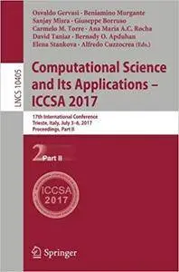 Computational Science and Its Applications – ICCSA 2017, Part II