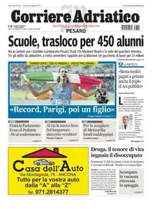 Corriere Adriatico Pesaro - 24 Agosto 2023