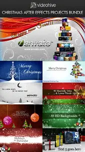 VideoHive & Red Giant Christmas After Effects Projects