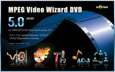 Womble MPEG Video Wizard DVD 5.0.1.112 Multilingual Portable