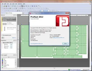 ProNest 2012 version 10.2.3