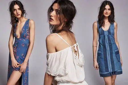 Blanca Padilla - Free People Collection 2016 Set 2