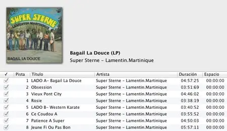 Super Sterne - Bagail La Douce (1977) FR 1st Pressing - LP/FLAC In 24bit/96kHz