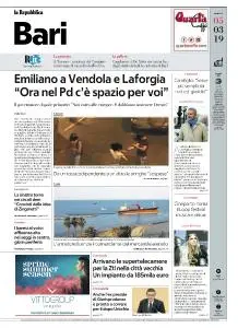 la Repubblica Bari - 5 Marzo 2019