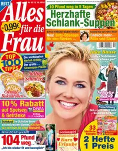 Alles für die Frau – 12. Oktober 2018