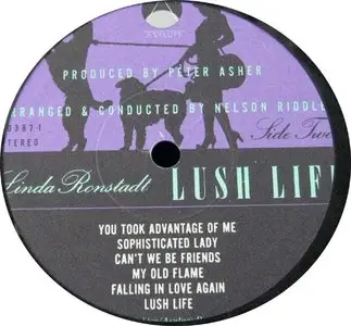 Linda Ronstadt: 'Round Midnight - 3-Disc Original Asylum Records LP Set - 24/96 rip to redbook