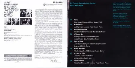 Art Farmer-Benny Golson Jazztet - Here and Now + Another Git Together (1962) {2012 Mercury Remaster, Jazzplus Series}