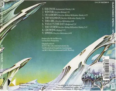 McKendree Spring - Spring Suite (1973)