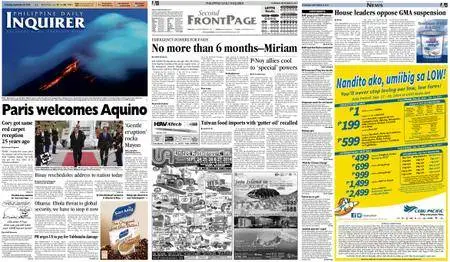 Philippine Daily Inquirer – September 18, 2014