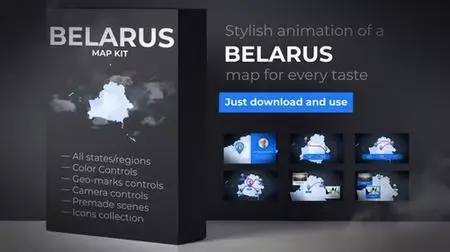 Belarus Map - Republic of Belarus Map Kit 39340534