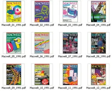 Mac Welt Magazin Jahrgang 1991