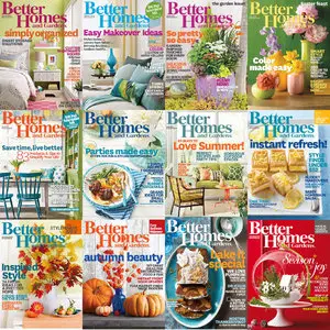 Better Homes and Gardens USA Magazine - Full Year 2014 Issues Collection (True PDF)