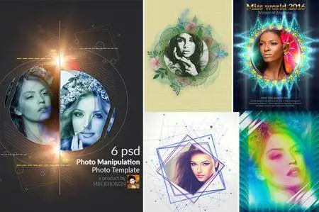 CreativeMarket - Photo Manipulation PSD Templates