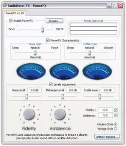 Audioburst PowerFX v2.10