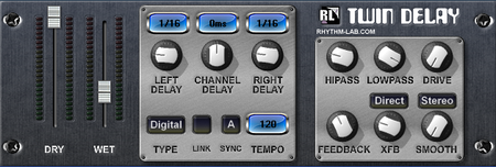 Twin Delay VST
