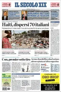 IL SECOLO XIX DEL 15 GENNAIO 2010