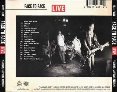 Face To Face - Live (1998) {Vagrant-Lady Luck Records VR331-LL03}