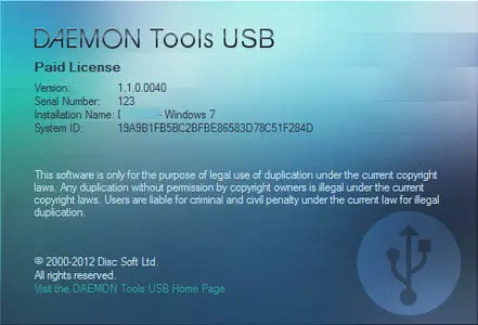 DAEMON Tools USB 1.1.0.0040 Multilingual
