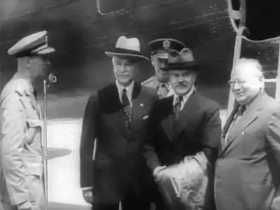 United News Newsreels 03 Soviet commissar Molotovs secret visit to U.S