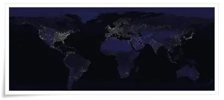 Earth at Night!
