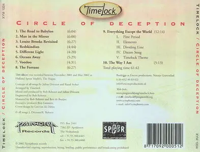 TimeLock - Circle Of Deception (2002)