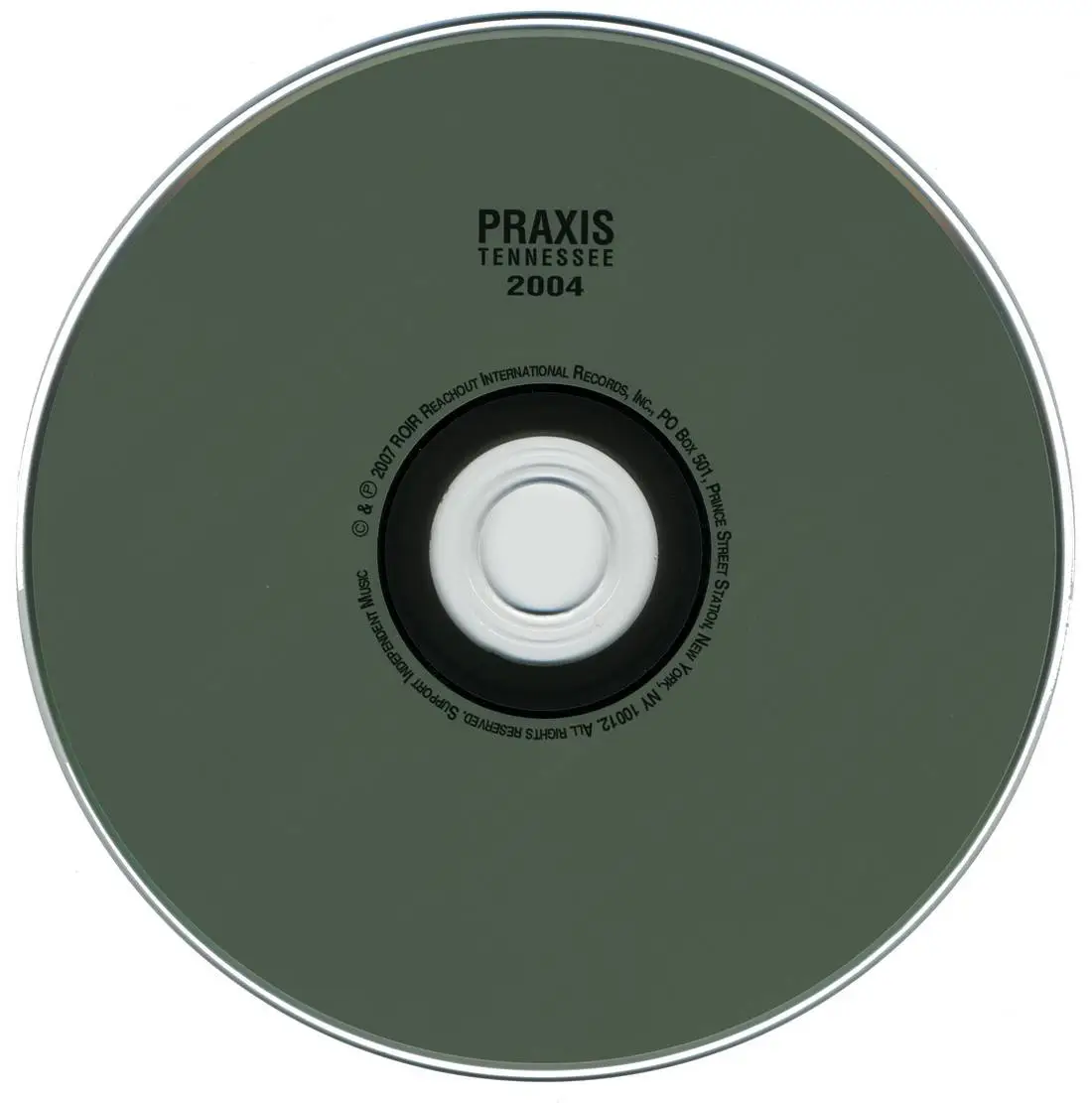 Praxis - Tennessee 2004 (2007) {ROIR RUSCD 8301 with Bill Laswell}