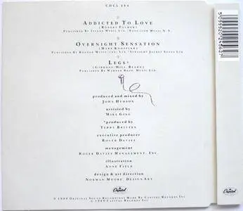 Tina Turner - Addicted To Love (UK CD5) (1988) {Capitol}