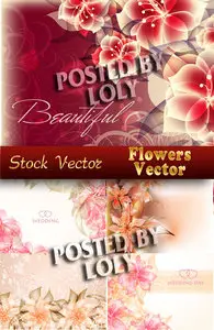 Flowers Vector - Stock Vector