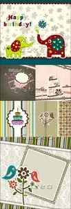 Vector - Template greeting cards