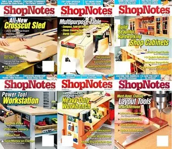 ShopNotes 2013 Full Collection (#127-132)