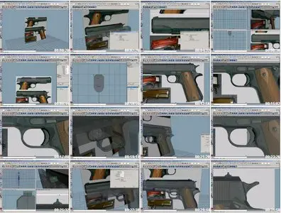 The Gnomon Workshop: Modeling a Next-Gen Weapon: Colt 1911 (Repost)