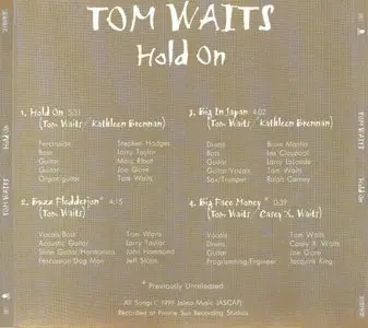 Tom Waits – Hold On (Maxi Single) (1999)