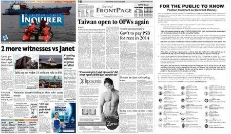 Philippine Daily Inquirer – August 10, 2013