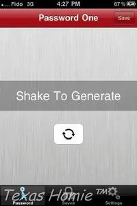 Password One v2.0.1 iPhone-iPodtouch