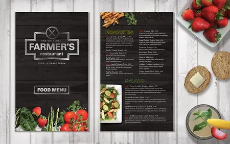 CreativeMarket - Restaurant Food Menu - Fresh