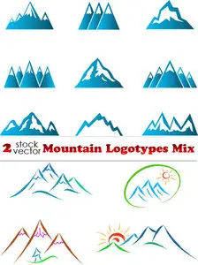 Vectors - Mountain Logotypes Mix
