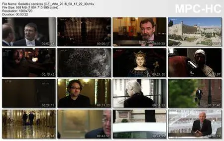 (Arte) Sociétés secrètes (2016)