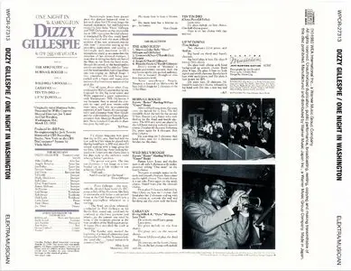 Dizzy Gillespie - One Night In Washington (1955) {2013 Japan Jazz Best Collection 1000 Series 24bit Remaster WPCR-27313}