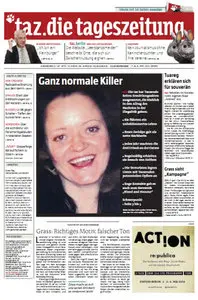 Tageszeitung TAZ vom 07 April 2012