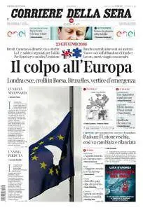 Corriere della Sera - 25 Giugno 2016