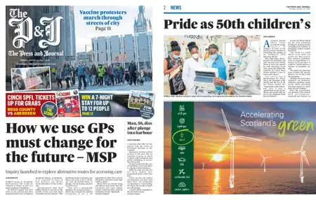 The Press and Journal Aberdeen – January 24, 2022