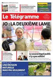 Le Télégramme Ouest Cornouaille - 26 Août 2024