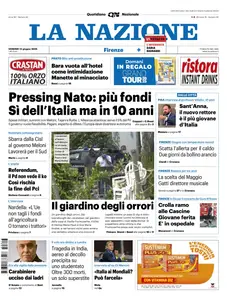 La Nazione Firenze - 13 Giugno 2025