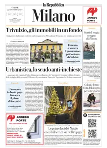 la Repubblica Milano - 22 Novembre 2024