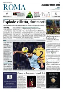 Corriere della Sera Roma - 17 Dicembre 2024